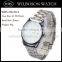 Quartz stainless steel back watch for men