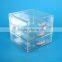 wholesale acrylic makeup organizer with 3 drawers