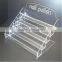 clear 5 tiers acrylic nail polish drawer organizer