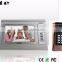 high quality dc15v/ac 100-250V CMOS/CCD camera,color night vision door camera ring doorbell video with unlock keypad