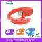 2014 cheapest hottest custome logo bracelet usb 1gb