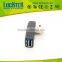 USB 3.0 Right Vertical Angled Adapter M/F