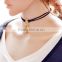 2016 IN STOCK Woman Hot Sexy Tassel double layer chocker Necklace