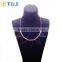 <<<2016 New Design Fashion Women European Style Gold Plated Chain Black Triangle Pendant Necklace Jewelry/