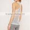 Net cloth motion hollow out sexy sports vest
