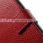 Peapod Genuine Leather Wallet Stand Flip Case for Nokia Lumia 630 - Red