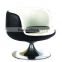 Cognac Cup shape swivel Chair NH563