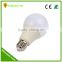 2016 Hot sale new design 3W 5W 7W 9W 12W CE ROHs certification high bright led bulb light e27 with 2 years warranty