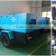Diesel engine Portable Rotary Screw Air Compressor for mining