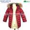 Duck Down Hooded Jacket with Detachable Raccoon Fur New Children Clothing 2016 Winter