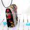 2016 Women Vintage Oil Painting Messenger Bag Girls Flower Printed Shoulder Bag Lady Multifunction Messenger Bags