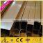 Foshan aluminium anodized wood grain powder coating extrusion profile