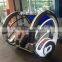 Hottest selling park outdoor 360 degree leswing happy car 2 seats park swing car