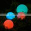 2016 New outdoor light up beach waterproof glowing swimming poo remote control led magic moon light ball