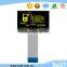 2.42 inch blue grephic 128*64 lcd display for password lock