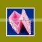 2015 Factory directly pretty flower basket no-woven fabric candy bag for wedding