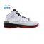 ERKE Wholesale Simple Design Breathable Upper Solid Outsole Lightweight Mens High Ankle Basketball Shoes