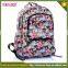 korea style polyester material shoulder strap hipster teens school bags