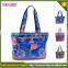 China product unique design owl animal fancy printing women waxed canvas handbag
