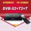 v8 combo digital satellite receiver dvb-s2 dvb-t2