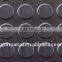 Black Round Stud Rubber Mat