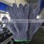 hand gloves cotton hand gloves knitted cotton hand gloves knitted poly cotton hand gloves/gris guante de algodon de color 0123