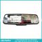 Android rear view mirror with DVR recorder and bluetooth handsfree car kit
