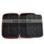 New Arrival Leather Large size black leather zipper tool bag