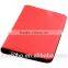 Customized design genuine leather portfolio women portfolio tablet case holder notebook