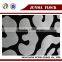 Black White China  High Quality Flock on Flock Velvet Upholstery Cotton Fabric
