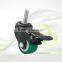 Small Black PU Wheel Swivel With Lock Caster Wheel For Furniture