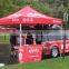 Superior Quality Outdoor Beverage Promotion Tent with side walls