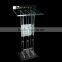 crystal clear custom acrylic podium/lectern/pulpit made in China OEM factory