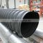 Supply new product 2016 large plastic steel belt corrugated pipe