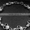 new design custom gothic chunky skull chain bracelet