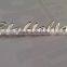 2014 custom silver letter pendant necklace