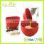 Kitchen Non-stick Silicone Measuring Bowl Set 1L/1.5L/2L, Pinch Pouring Mixing Bowl