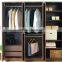Open style laminate wardrobe design