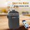 Cute security bluetooth men genuine leather key wallet manufacturer
