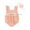 New style newborn baby clothes sleeveless romper set boutique girls lace jumpsuit baby clothing wholesale china