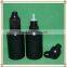 12hours Delivery 5ml 10ml 15ml 20ml 30ml 50ml 60ml PET e liquid botte with long thin dropper and childproof & tamper proof cap