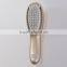 Negative ion hair fall solution compact hairbrush