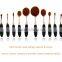 2016 New Arriving 10PCS In One Set High Quality Rose Gold Professional Makeup Brush