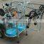 Trolley Mobile Sheep portable 2Buckets Vacuum Pump Milking Machine