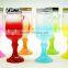 Colored Mason Jar Mugs glass stand with metal Lid and Straws