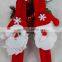 Western cheap custom santas silicone slap bracelet