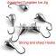 Wholesale tear drop tungsten ice fishing jigs