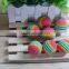 rainbow color soft pet cat ball toys