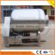 Stainless steel vacuum tumbler for meat processing