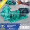 Abrasive and corrosive resistant dredger pump for dredger diesel engine driven